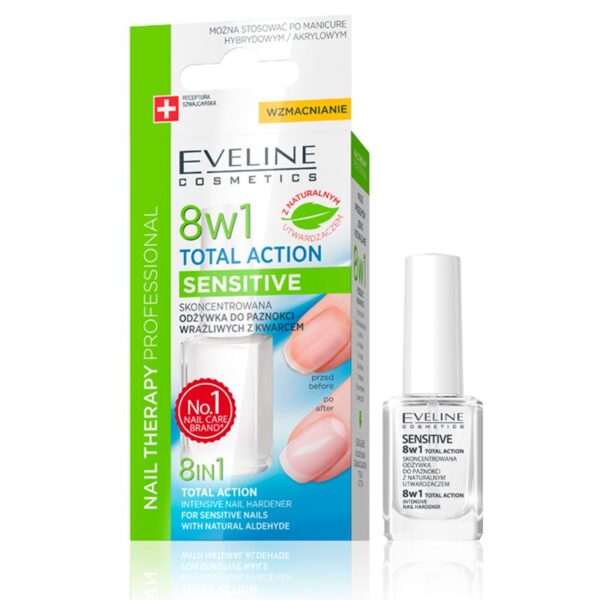 Eveline NAIL THERAPY Total Action 8in1 - SENSITIVE